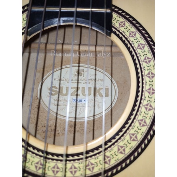 gitar bekas second seken suzuki sg2b n 3/4 nylon original