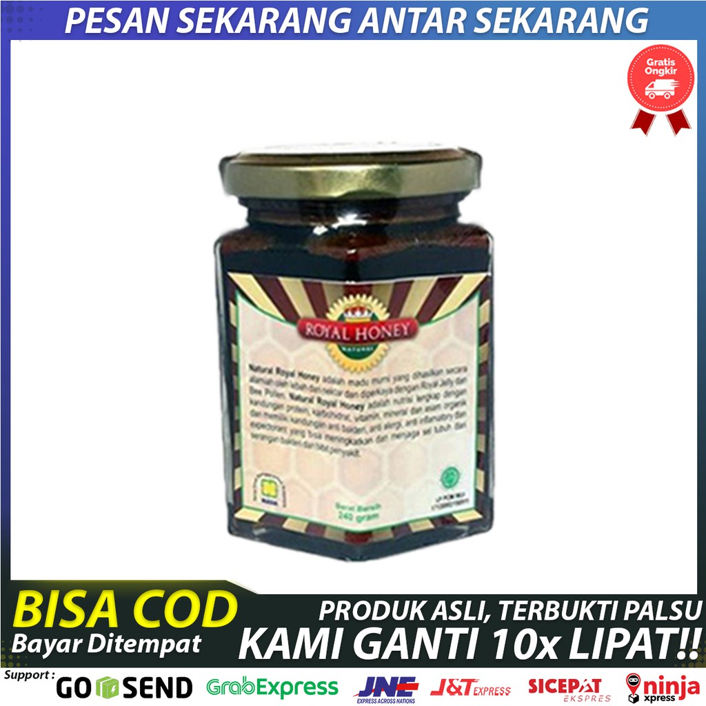 

ROYAL HONEY 100% Madu Murni Tanpa Campuran Original Nasa