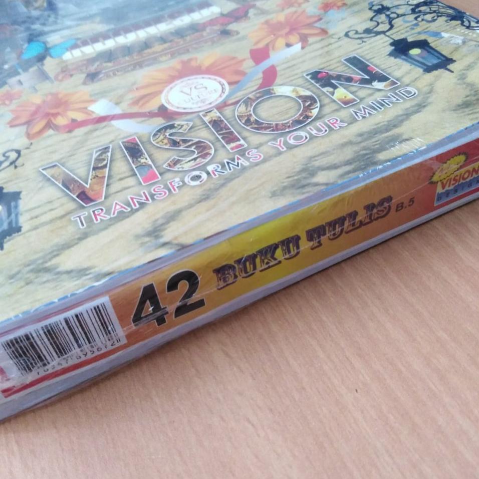 

68 ➾➳ [PAK] BUKU TULIS VISION BOXY B5 42 LEMBAR (ISI 6 PIECES) ➳➼ Diskon └)