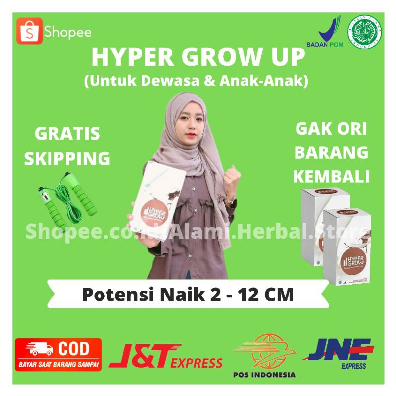 

Peninggi Badan | Hyper Grow Up | Susu Peninggi