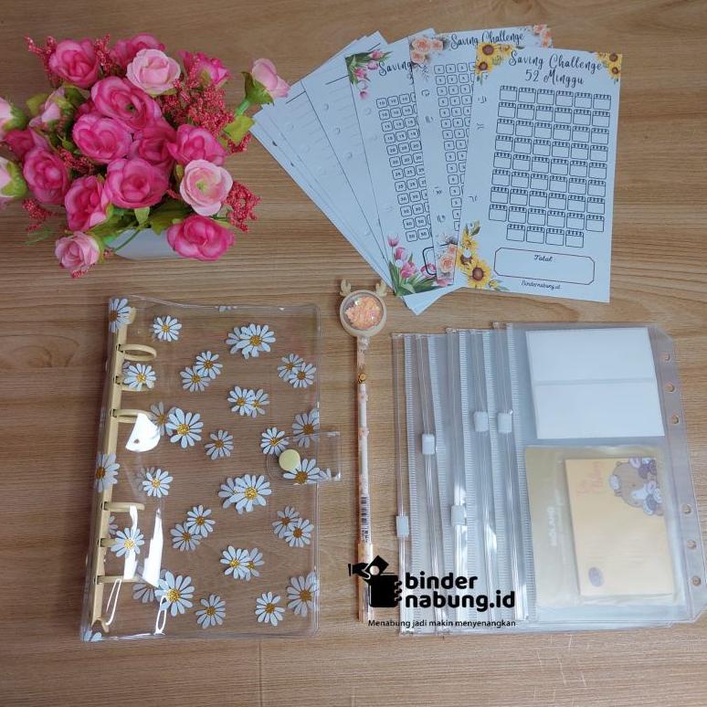 

[PRODUK 6AHQA] Paket Hemat Binder Uk A6 P8W