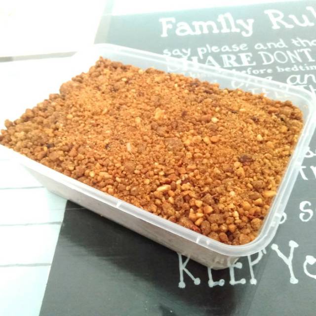 

Sambel kacang sangrai Bu Sum's homemade