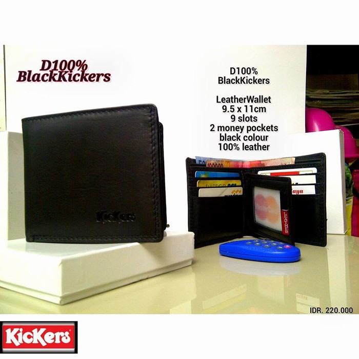Dompet Kickers Original Full Kulit Lux DK082, Kulit Sapi