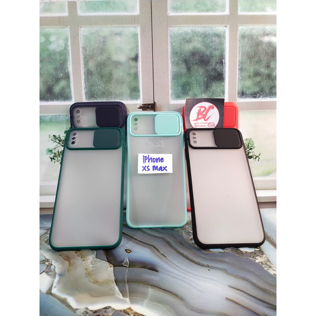 IPHONE XS MAX, IPHONE XR - CASE SLIDE PROTECTION KAMERA CASE SLIDING KAMERA IPHONE - BC