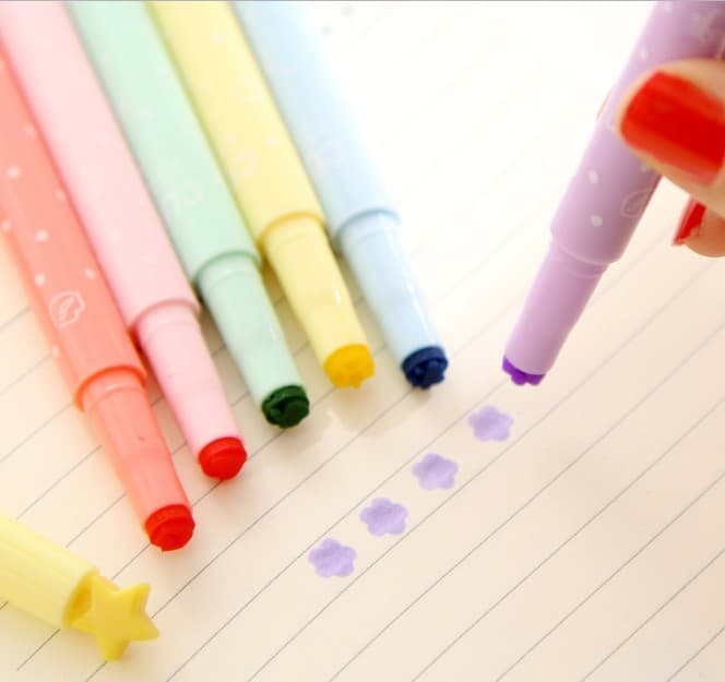 

Highlighter Stabilo Stempel Cap Cute Stamp - APT018