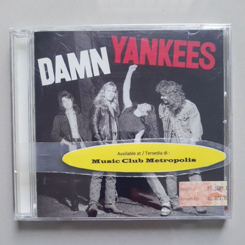 CD DAMN YANKEES - DAMN YANKEES IMPORTED