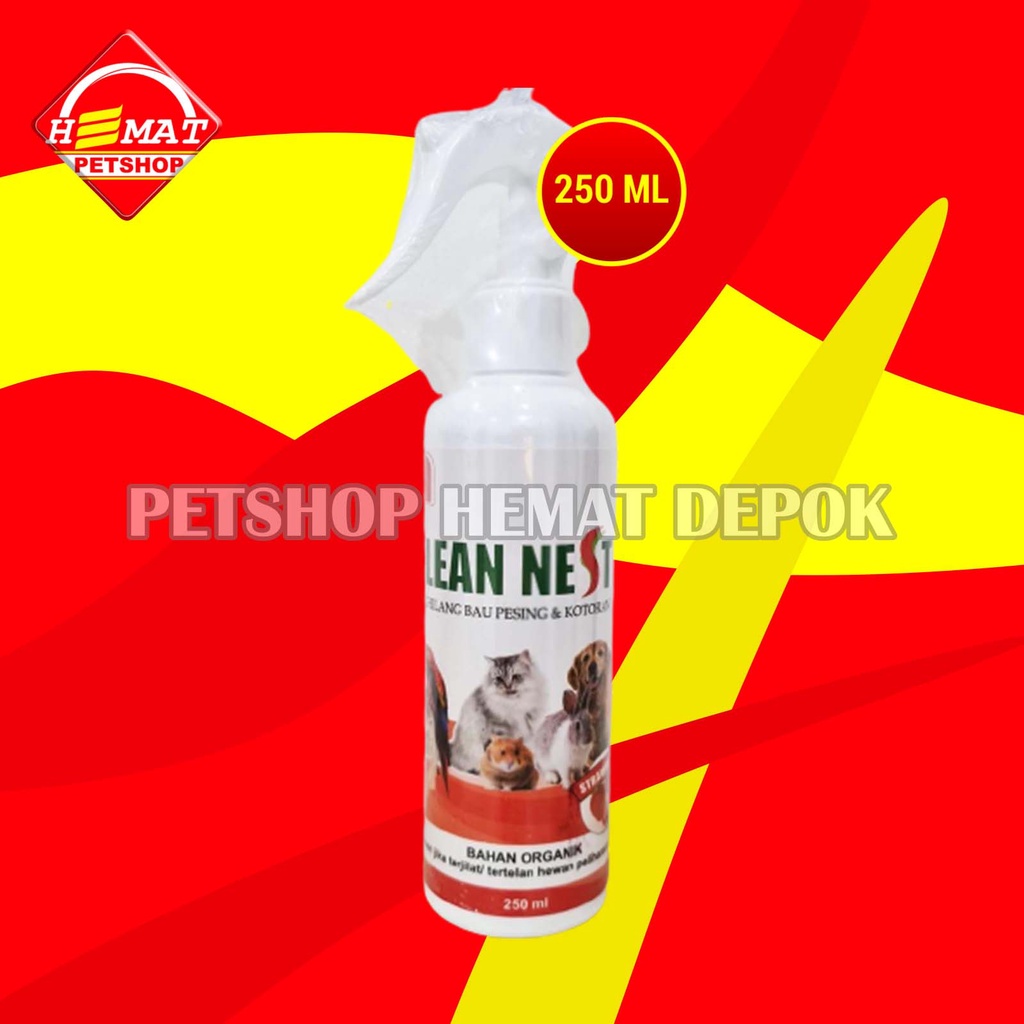 Pengilang Bau Organik Aman Clean Nest Spray 250ml