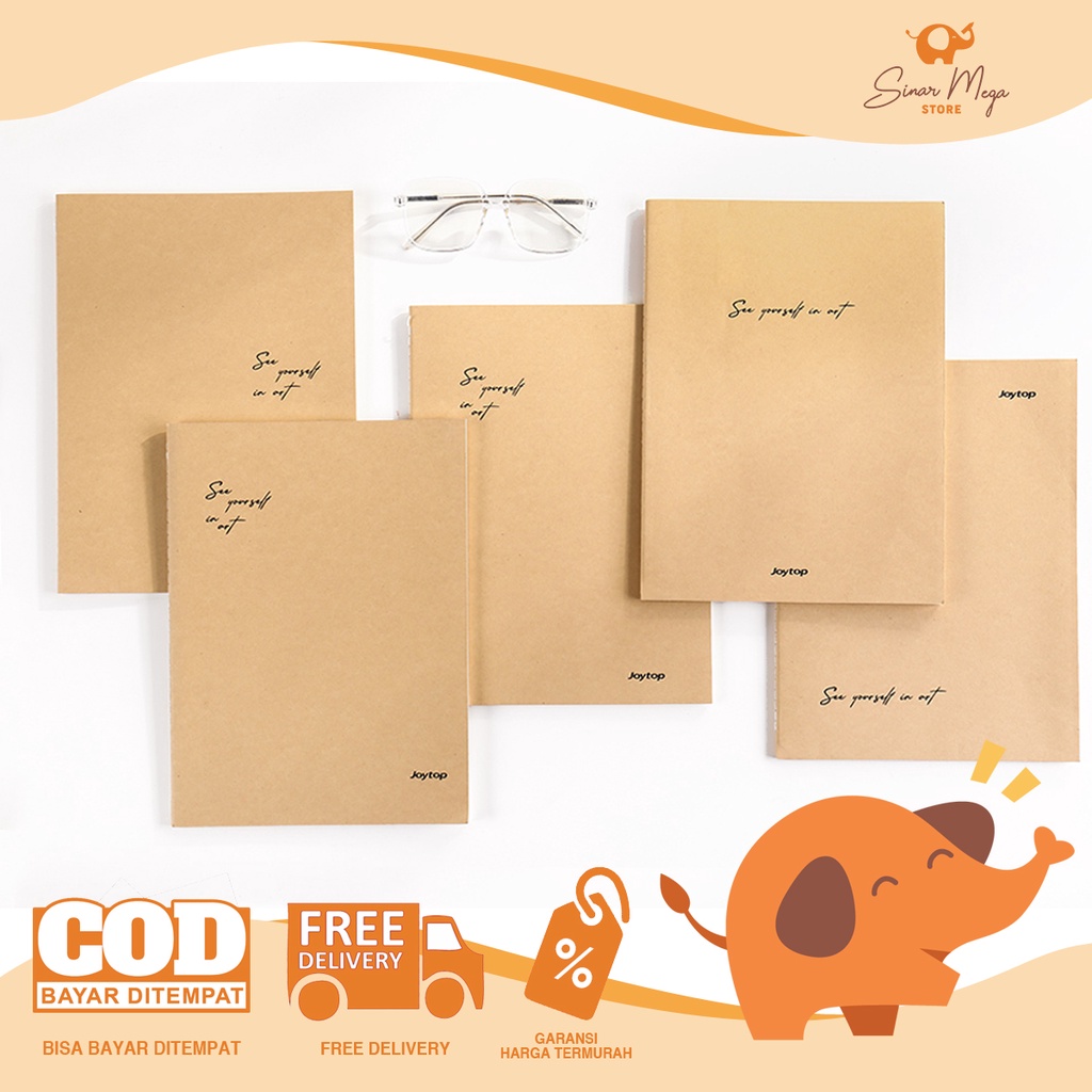

See Yourself In Art Ruled Notebook A4 / Buku Catatan Bergaris Aesthetic Lucu Unik Murah