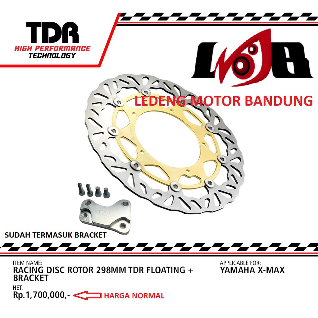 TDR Floating Piringan Cakram Depan Xmax Front Disk Brake Yamaha X Max