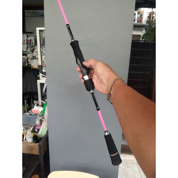 Joran pancing custom 230cm karbon solid sutet