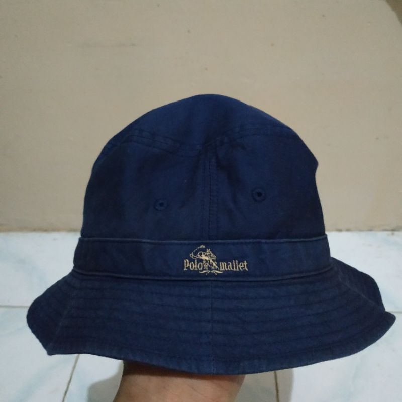 bucket hat polo topi polo