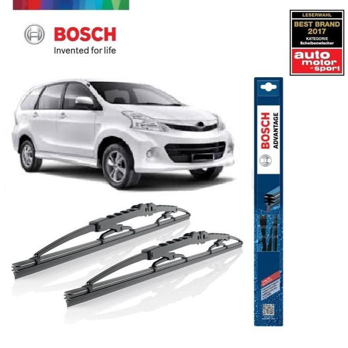 Wiper Mobil Toyota Avanza 2004-2012 Sepasang Bosch Advantage