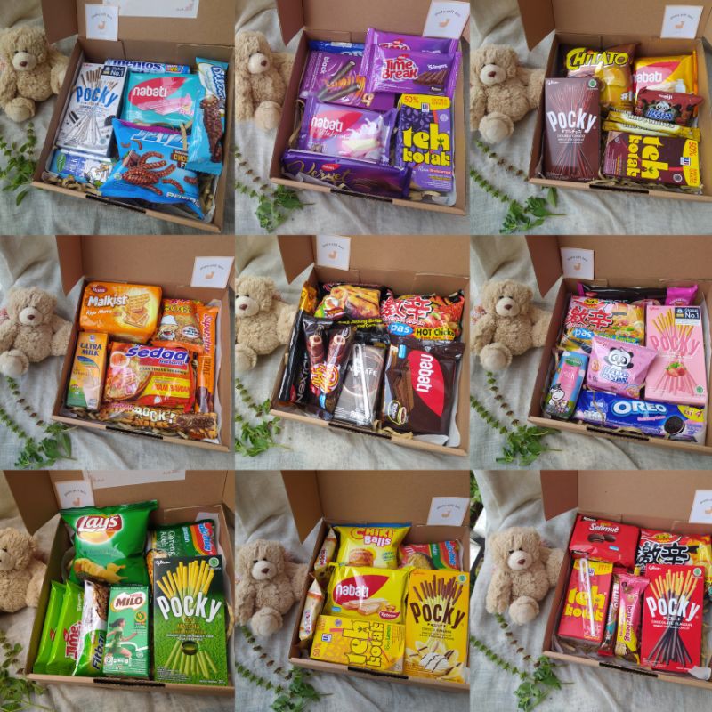 

SNACK GIFT BOX BIRTHDAY / HAMPER / ANNIVERSARY / GRADUATION