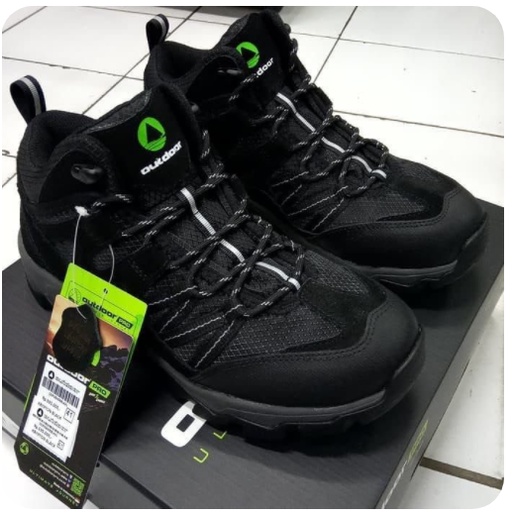 OUTDOOR PRO Sepatu Gunung / Sepatu Hiking Outdoor Pro KRYPTON Black-Original