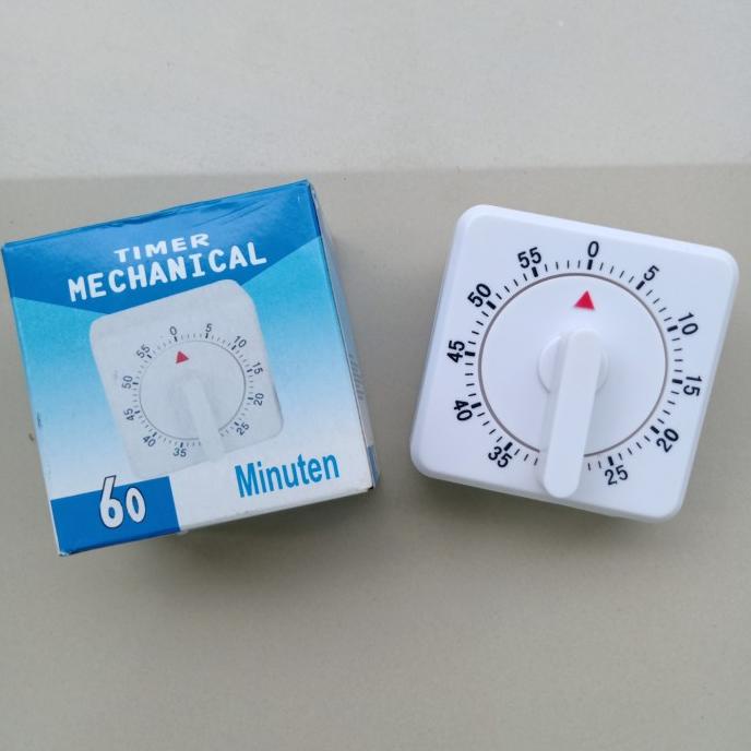 Timer Mechanical Manual / Timer Dapur / Timer Manual / Timer Medis