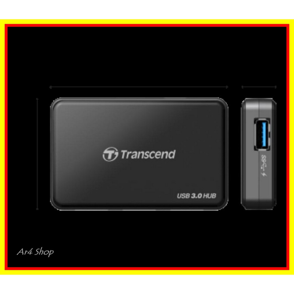 USB Hub - Transcend - USB3.0 With Adaptor