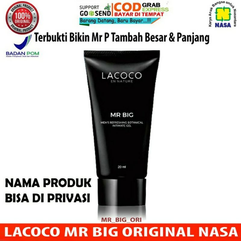 Lacoco MR BIG ORIGINAL NATURAL NUSANTARA - PEMBESAR MR P