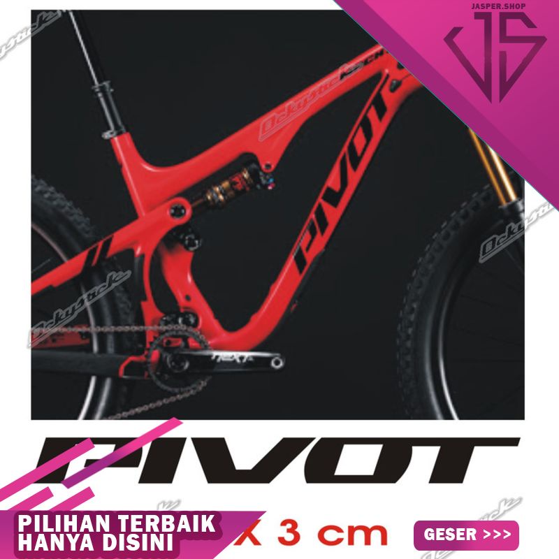 cutting sticker PIVOT stiker sepeda
