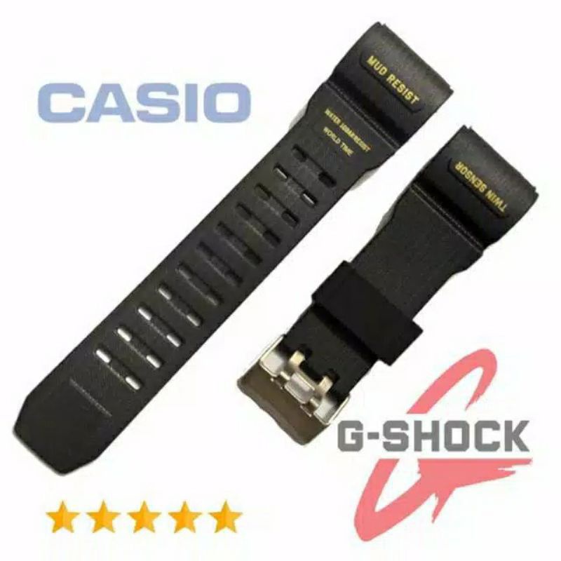 TALI STRAP JAM TANGAN CASIO G SHOCK GG-1000 / GG1000 / GG 1000 STRAP RUBBER KARET JAM GSHOCK GG1000