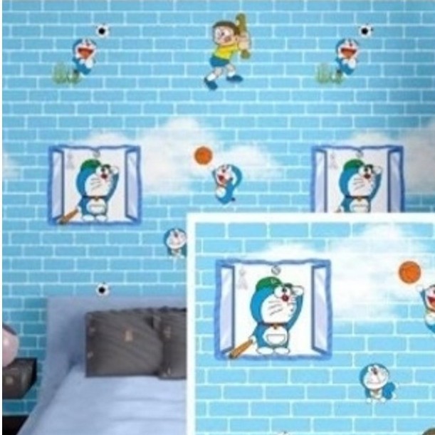 Harga Wallpaper Doraemon Bata Biru Dan Promo Terbaru Maret 21 Biggo Situs Perbandingan Harga