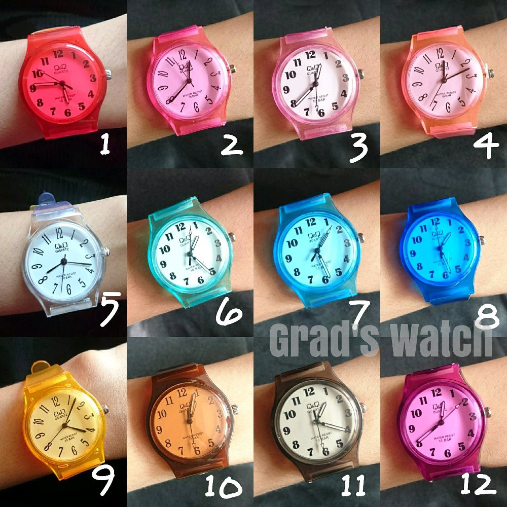 Jam tangan Jelly Silicone Waterproof Water Resistant / Jam tangan wanita / Jam tangan Smart Watch