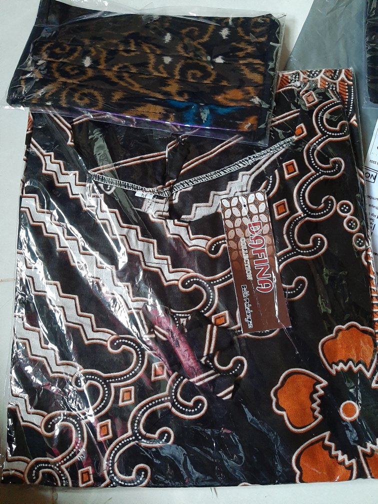 Blus Batik Bakung Atasan Wanita Simple