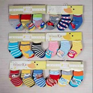 BAYAR DITEMPAT Kaos kaki Bayi Winteku SNI isi 3 pasang BAYAR DITEMPAT Kaos kaki Bayi Winteku SNI isi 3 pasang