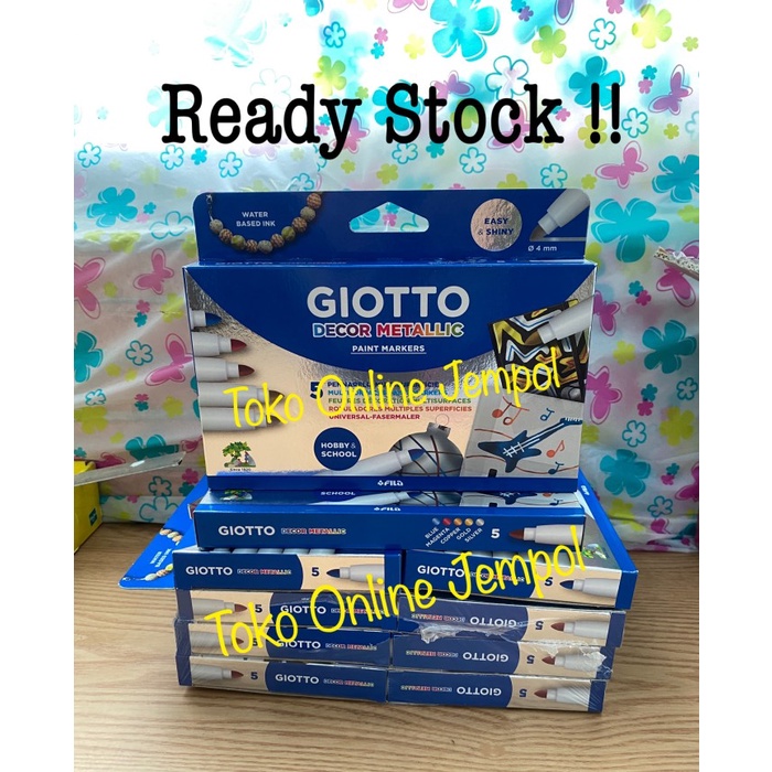 

Buruan Spidol Giotto Dcor Metal 452900 Kaca Logam Plastik Kayu Atk0947Gt Bagus