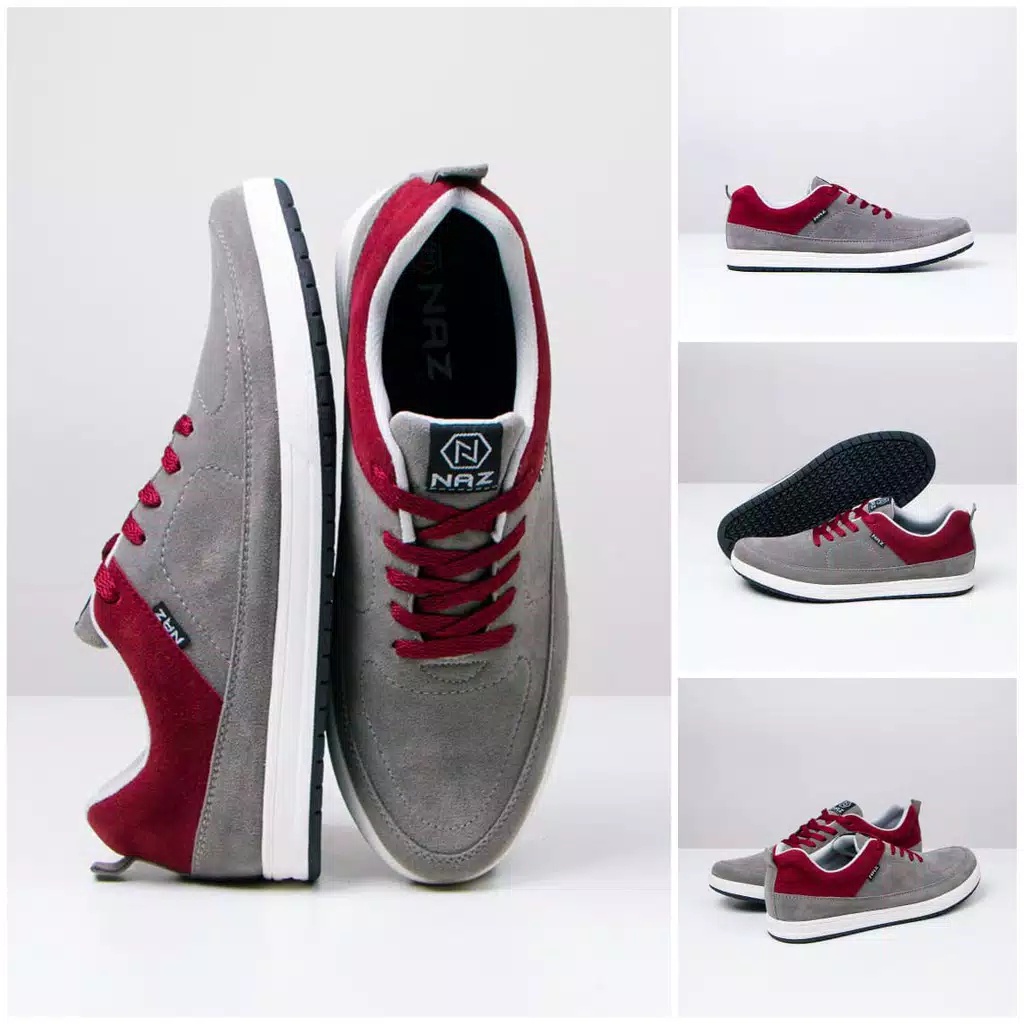 NAZ-Sepatu Sneakers-sepatu murah-sepatu casual- kuliah-sepatu pria-gudang murah Bandung original