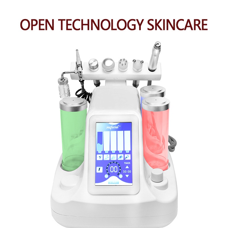 hydra 8in1 hydra dermabrasi aqua peel  ultrasound detox hydra rf perawatan kulit bio aqua dermabrasi