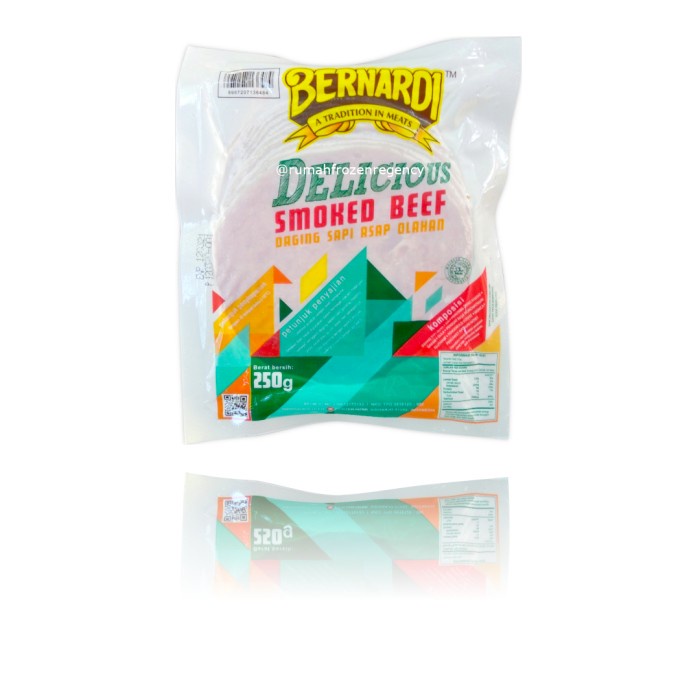 Bernardi Delicious Smoked Beef / Daging Asap 250g