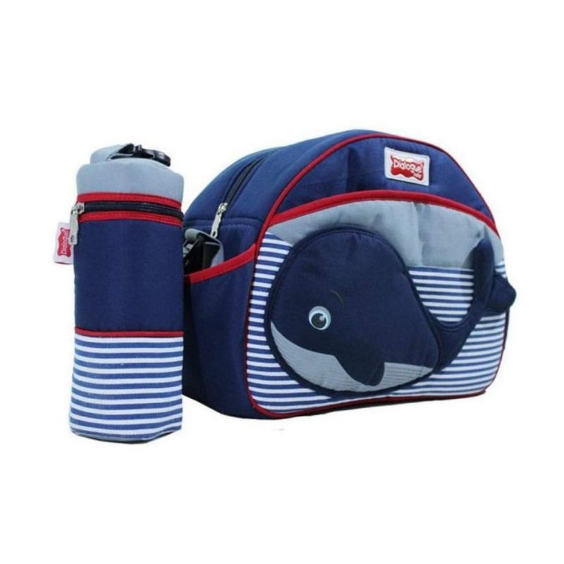 Tas Bayi Medium Dialogue Baby Whales Series DGT 7133