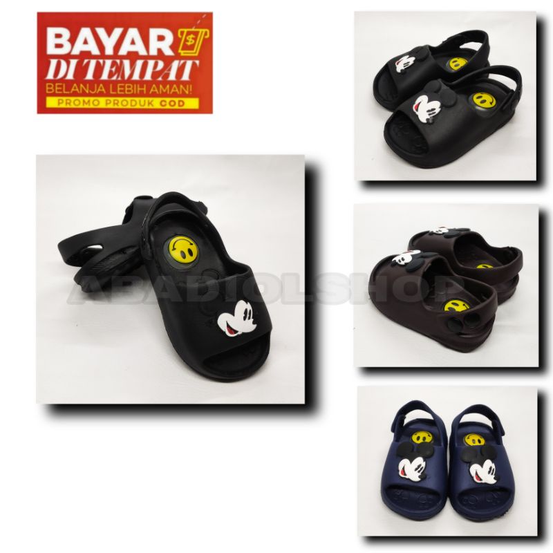 YUTU - SANDAL YUTU 725D BAIM MICKEYMOUS / SANDAL BAIM BABY BUNYI CITT CITT / SANDAL BAIM ANAK KRAKTER MICKEYMOUS / SANDAL BAIM TERMURAH / SANDAL BAIM BERBUNYI CIT CIT LUCU /SANDAL KARET /FASHION ANAK-ANAK /SANDAL ANAK TRENDY