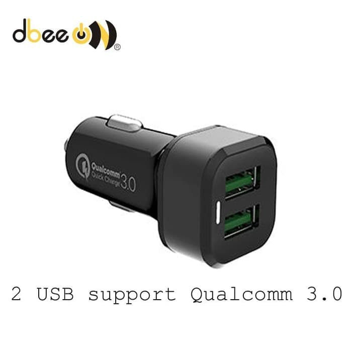 D-bee Dual Ports QC3.0 Car Charger