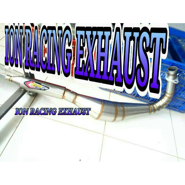 Knalpot RX KING Kolong telo Kompetisi Creampie Full Stainles .