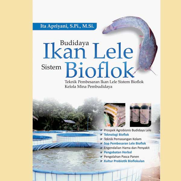  Buku  Budidaya Ikan  Lele Sistem Bioflok Ilmu Terapan 