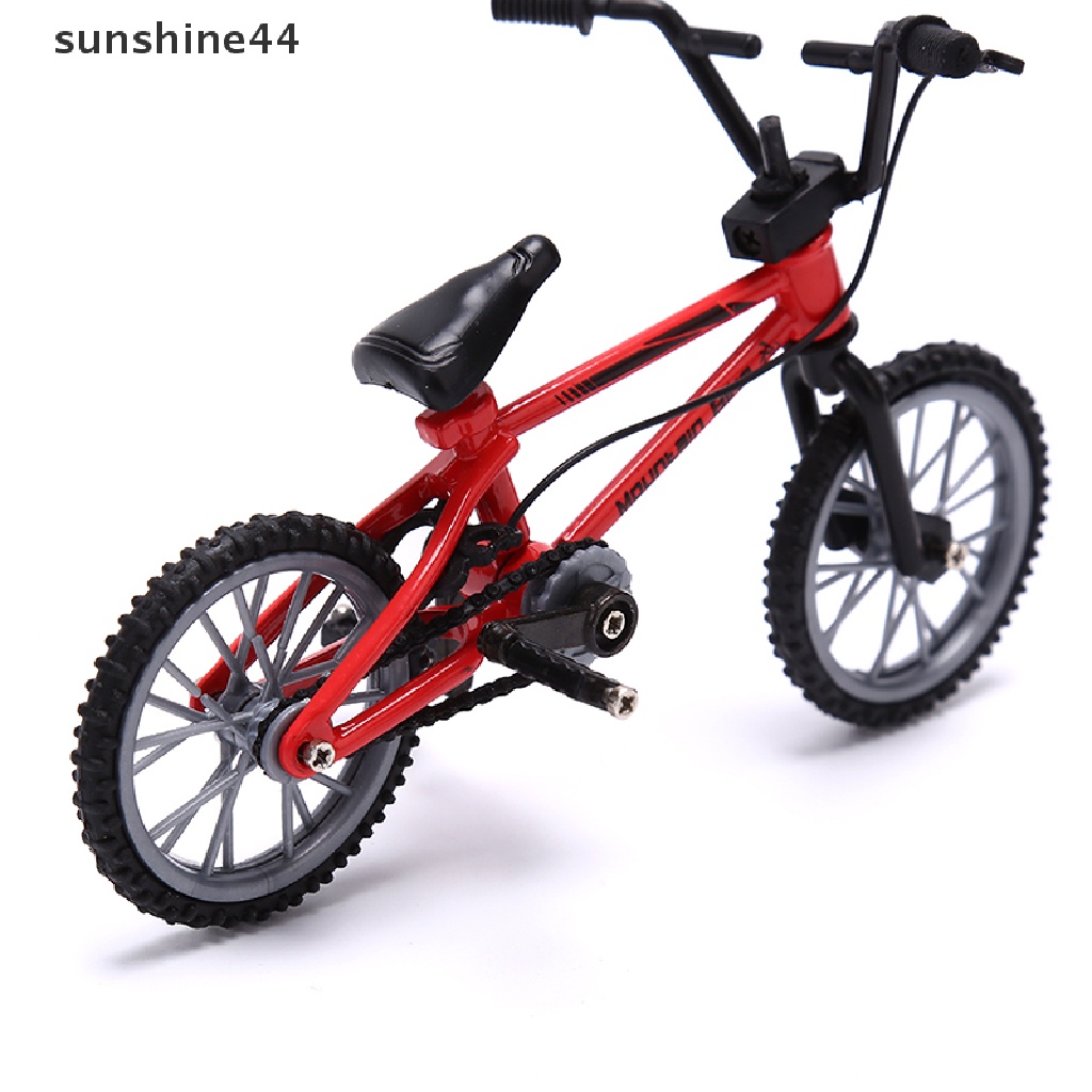 Sunshine Mainan Sepeda Jari Mini Bahan Alloy Untuk Hadiah Anak