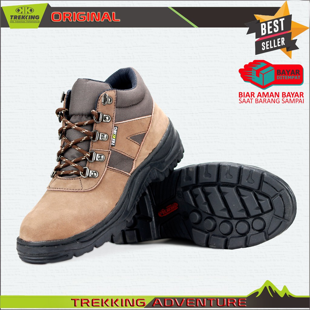 sepatu gunung pria / sepatu trekking tms 036