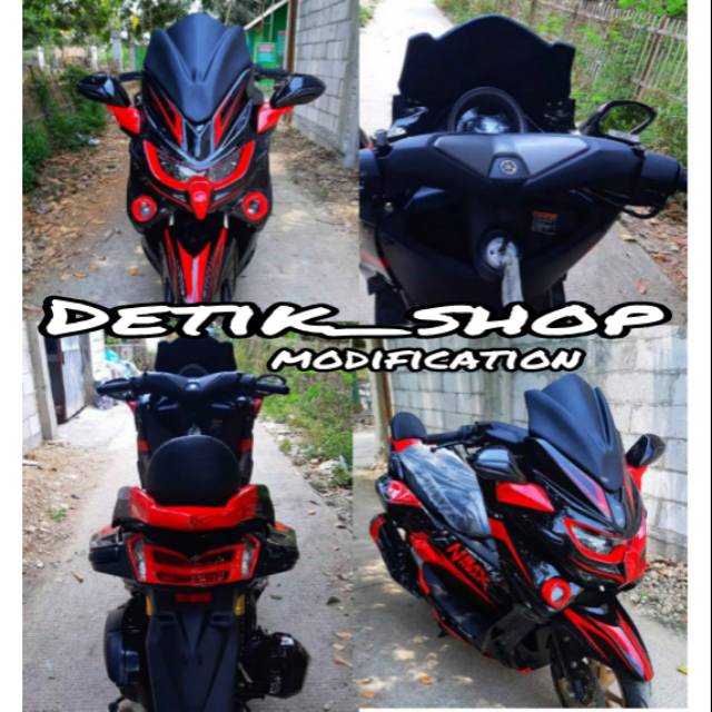 Fullset custom nmax predator / body predator Nmax / body Nmax / aksesoris yamaha nmax