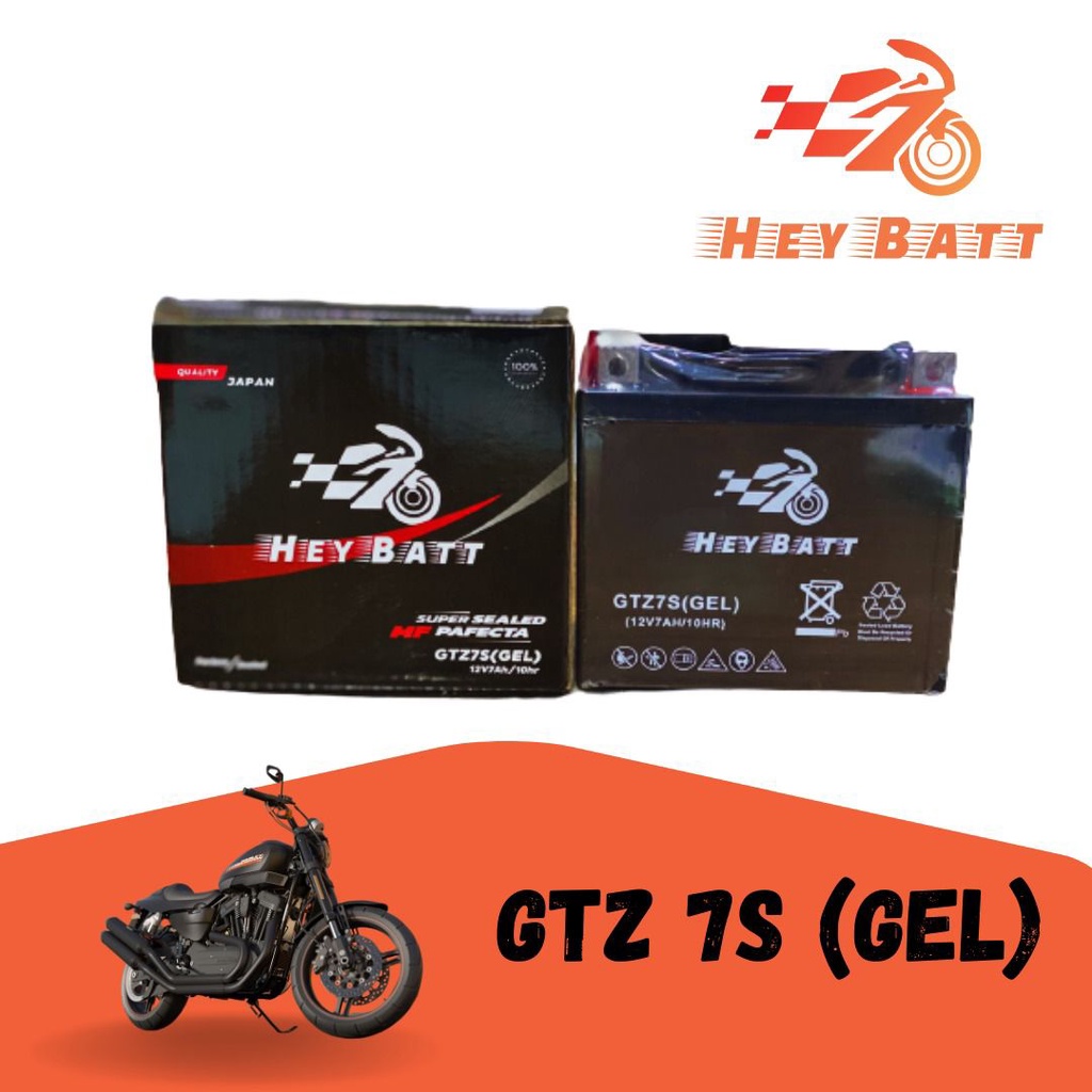 Aki motor Honda vario 125 sporty Heybatt GTZ7S
