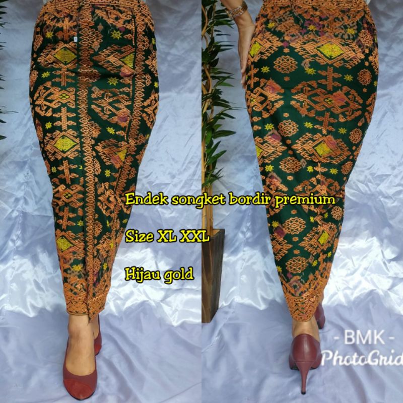 KAMEN ENDEK SONGKET BORDIR PREMIUM