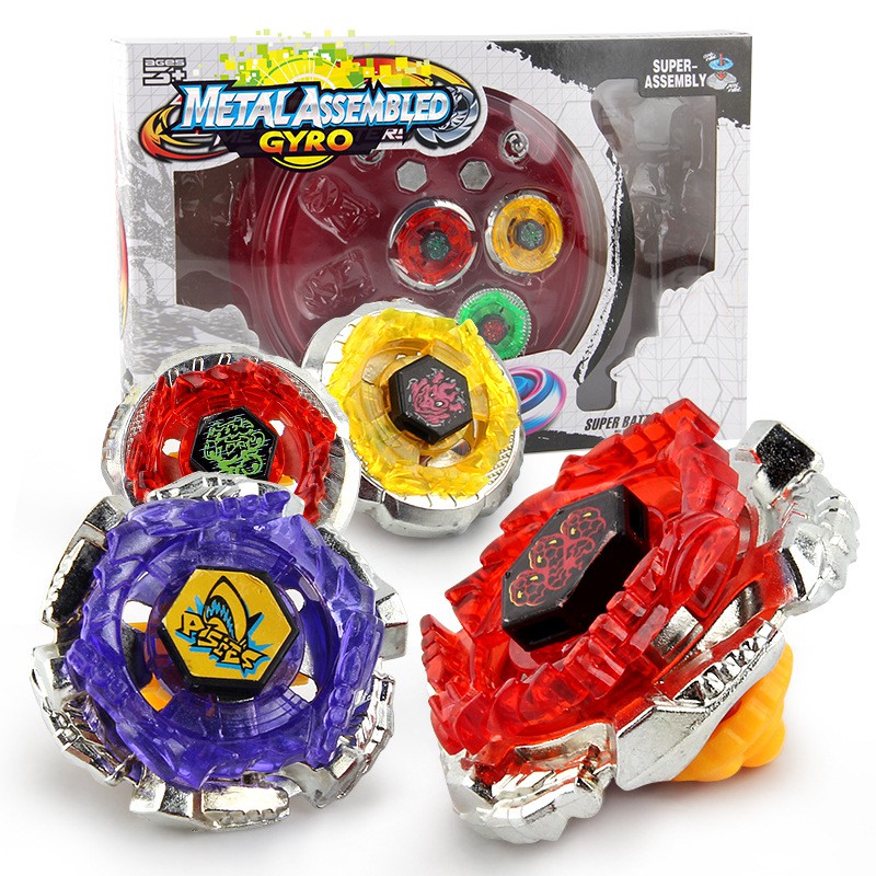 Set Mainan Gasing Beyblade  Burst Sparking Bayblad Takad 