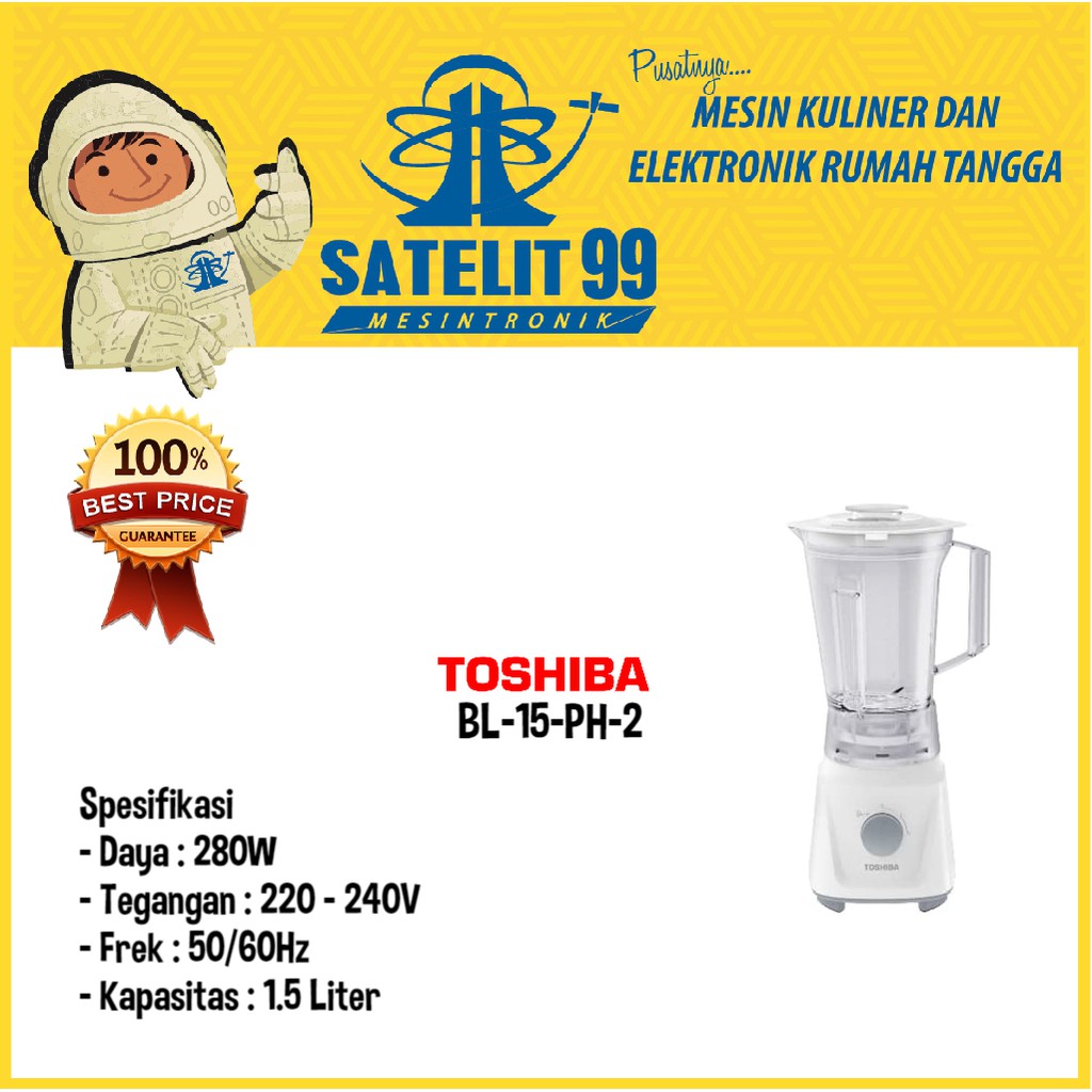 BLENDER TOSHIBA TYPE BL-15-PH-2