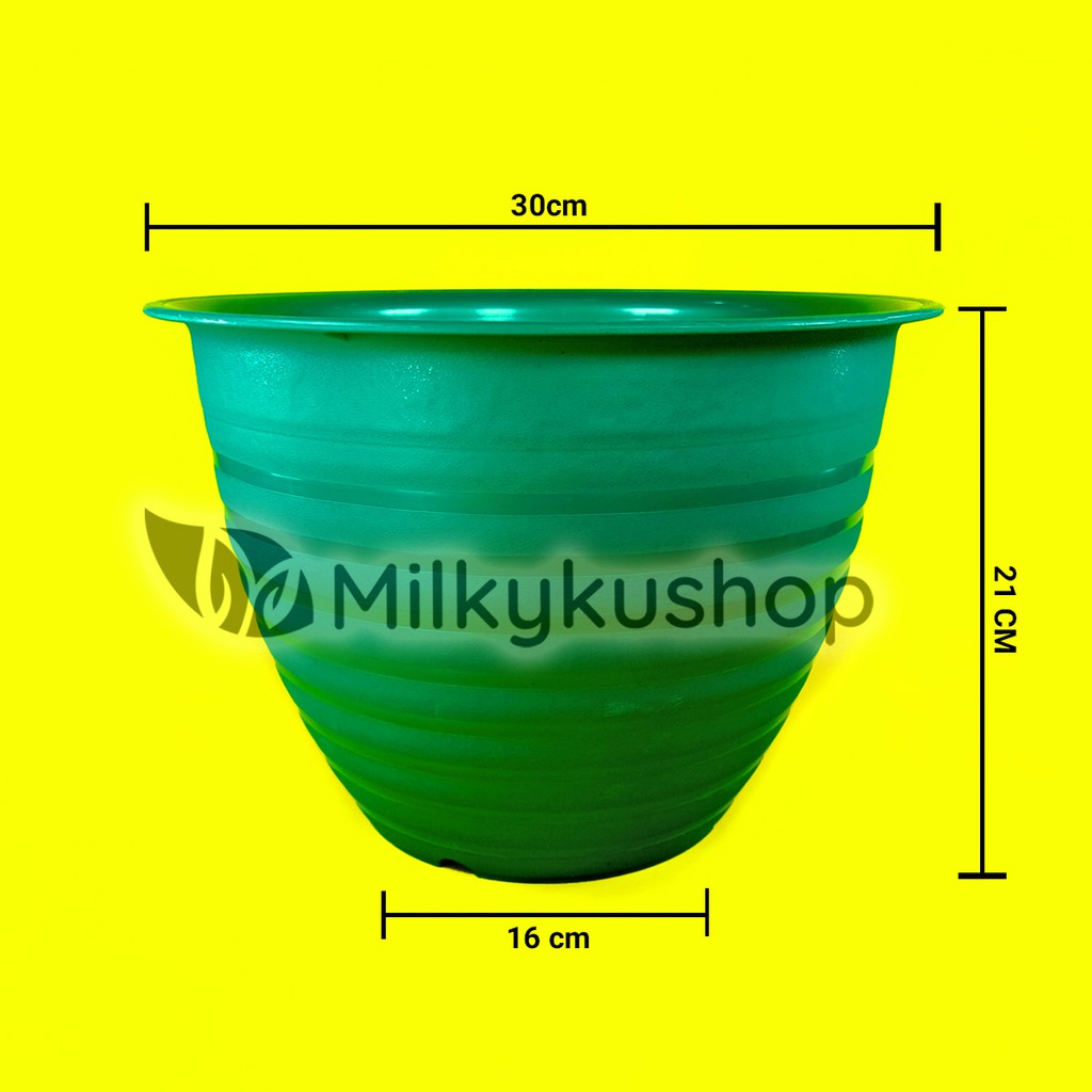 POT MIP PAK TANI P30 TAWON WARNA 30 CM - POT BUNGA TANAMAN