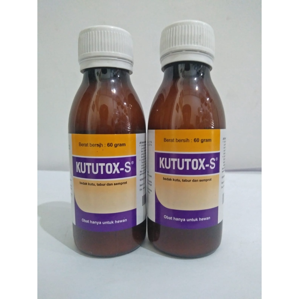 KUTUTOX - S Obat kutu untuk Burung kucing anjing dan kandang hewan
