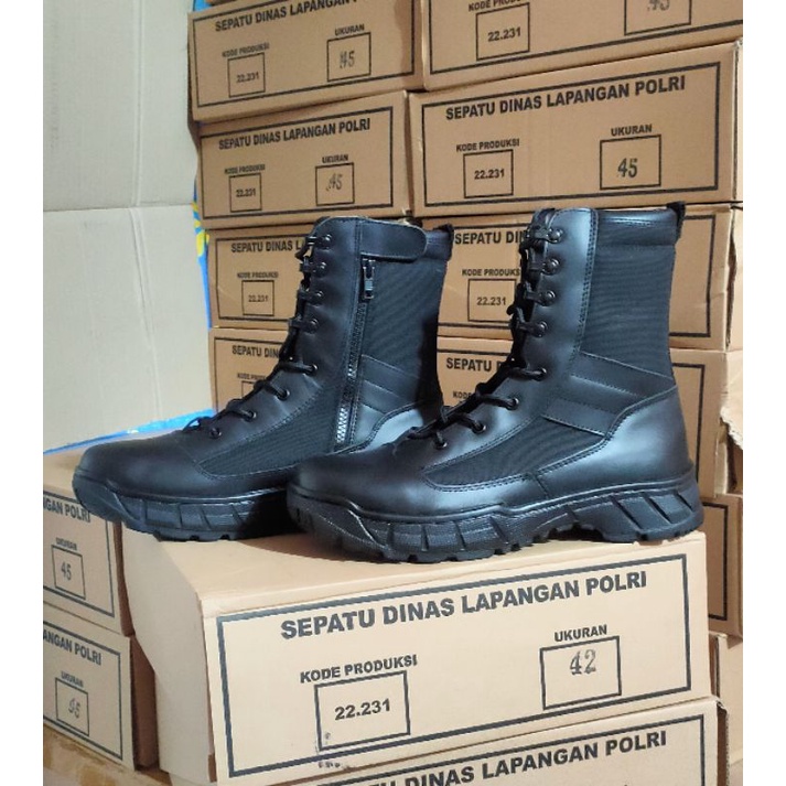 Sepatu PDL jatah polri original