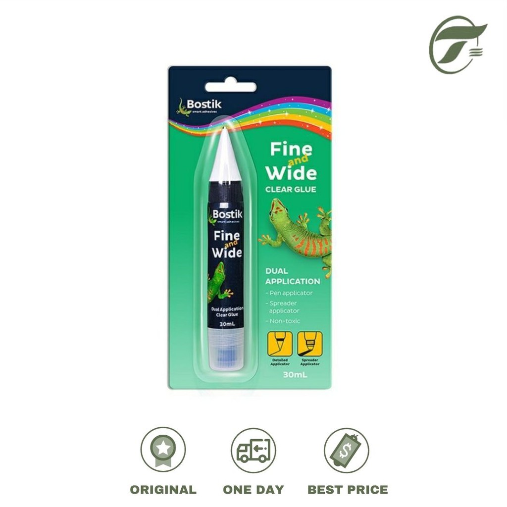 

LEM FINE AND WIDE CLEAR 30ML DUAL APPLICATION BOSTIK