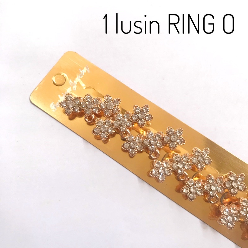 12 pcs bros dagu / 1 lusin bros dagu / bros dagu lusinan / bros dagu harga grosir / grosiran / Bahan Bros Juntai / Bahan Bros / Bros Kecil / Bros Mini / Bros Jilbab / Bros Dada / Bros Hijab-O-GOLD-THREEFLW-1LSN