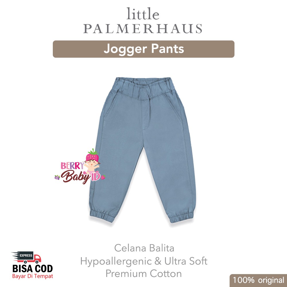 Little Palmerhaus Jogger Pants Celana Bayi Anak Jogger Berry Mart