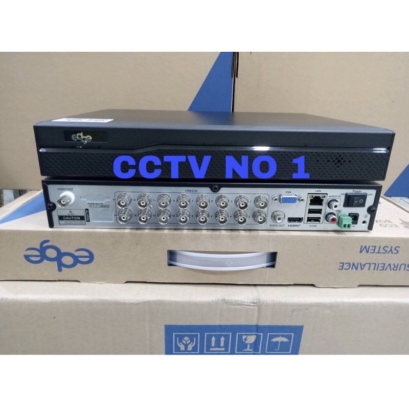 dvr edge 16ch 5 megapixcel 2560p lengkap hard disk 2Tb